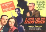 A Close Call for Ellery Queen [1942] [DVD]