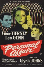  Personal Affair [1953] [DVD]